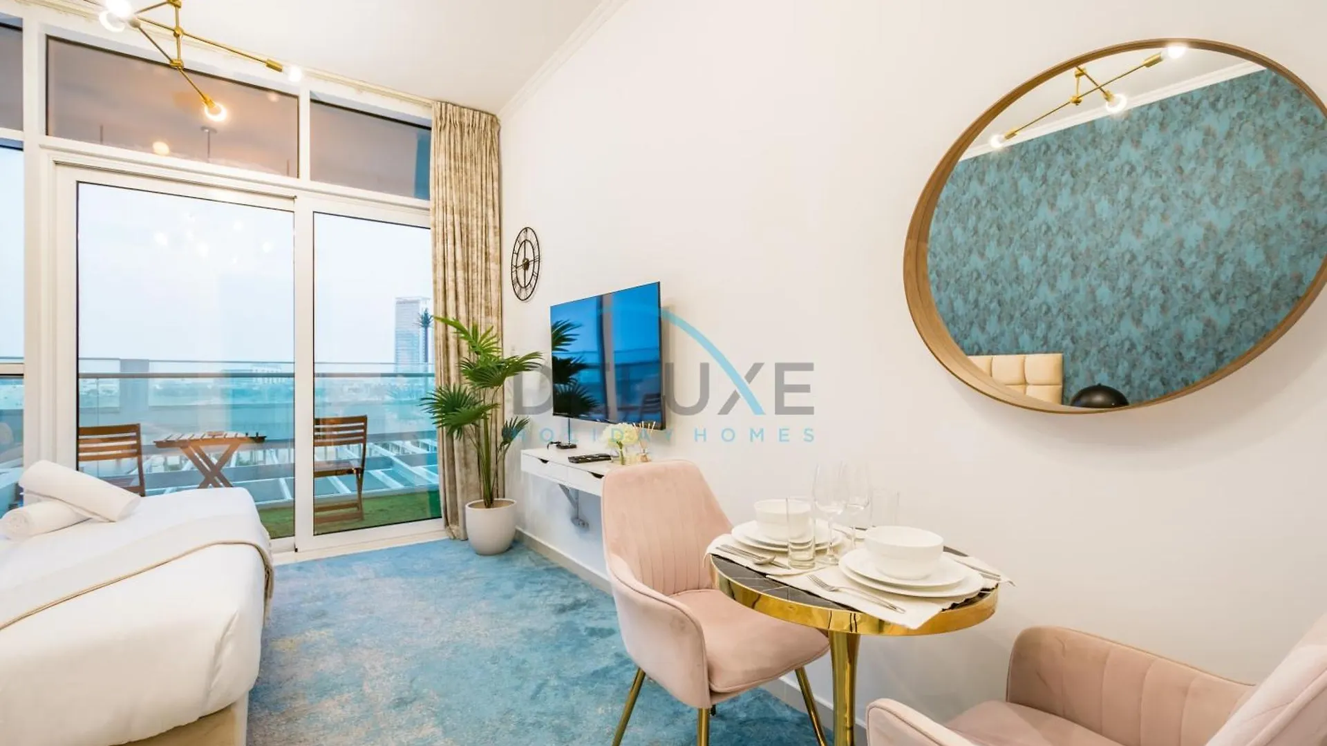 Chic Studio In Damac Hills Carson B, Dubailand By Deluxe Holiday Homes Apartment